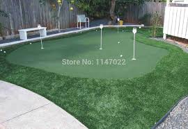 Realistic surface makes you feel like your actually on the green! Outdoor Putting Green Turf For Sale Green Sundress Green Sunburstgreen Mixture Aliexpress