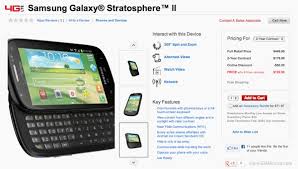 Start the samsung galaxy stratosphere ii i415 with an unaccepted simcard (unaccepted means different than the one in which the device works) 2. Samsung Stratosphere Ii Goes On Sale In The Us Gsmarena Com News