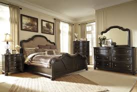 Lea the bedroom people &. Ashley Shardinelle Upholstered Panel Bedroom Set In Black