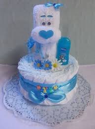 Windeltorte Blau Babygeschenk Handtuchfigur Geburt Taufgeschenk Junge Mit Name Baby Geschenke Taufgeschenke Windel