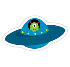 Maybe you would like to learn more about one of these? Cute Alien In Flying Saucer Type Spaceship Sticker Sticker By Mheadesign In 2021 Cute Alien Flying Saucer Cartoon Spaceship
