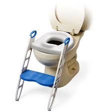Mommy S Helper Padded Potty Seat With Built In Ladder Non Slip Step Stool Cushie Step Up Potty Seat Walmart Com Potty Seat Step Stool Easy Potty Training