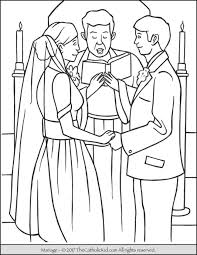 Search through 52518 colorings, dot to dots, tutorials and silhouettes. Wedding Archives The Catholic Kid Catholic Coloring Pages And Games For Children