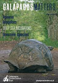 Wouldn't say do or make. Galapagos Matters Autumn Winter 2018 By Galapagos Conservation Trust Issuu