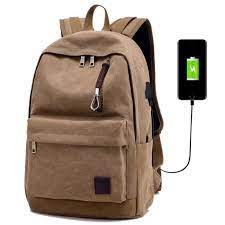 Desain yang simpel bahan berkualitas dan kompartemen. Tas Ransel Sekolah Backpack Tas Laptop Pria Wanita Canvas Dxyizu Terbaru Agustus 2021 Harga Murah Kualitas Terjamin Blibli