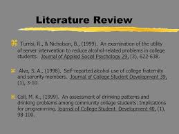 Undergraduate Dissertation Literature Review Example 100 Original