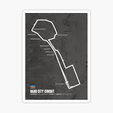 City baku city structures road. Silverstone Circuit Stickers Redbubble