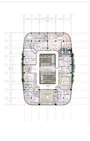 It is used as a residential, office building, or other functions including hotel, retail, or with multiple purposes combined. Design 8 Proposed Corporate Office Building High Rise Building Architectural Layouts Floor P Office Layout Plan Office Floor Plan Office Building Plans