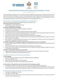 Permit to work is a systematic process used to authorize controlled work in nonstandard, potentially hazardous conditions. Frequently Asked Questions Work Permits For Syrian Refugees In Jordan Valid As Of December 2018 En Ar Jordan Reliefweb