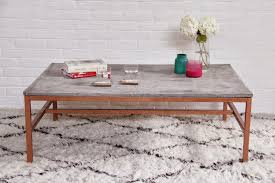 Copper coffee table made of wood may have straight or twisted legs can be on wheels. Before After Concrete And Copper Coffee Table Copper Coffee Table Coffee Table Table