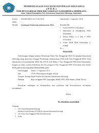 Pada artikel contoh surat berikut ini, kami akan memberikan contoh surat undangan arisan rt. Contoh Undangan Pkk
