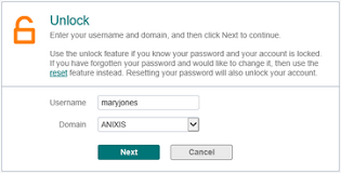 If the user encounters this, he will no longer be able to log in. Unlock