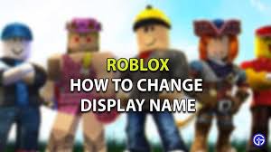 In roblox, username and display name is initially one and the same, so changing one will change the other too. Roblox How To Change Display Name In 2021 Display Name Roblox Names