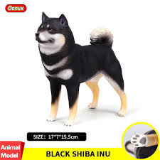 Oenux Guzel Japonya Siyah Shiba Inu Evcil Hayvan Model Kawaii Buyuk Kopek Aksiyon Figurleri Pvc Cocuklar Icin Sevimli Egitici Oyuncaklar Hediye Aksiyon Ve Oyuncak Figurleri Aliexpress