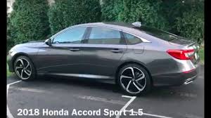I anticipate in a few years the same thing will break and there will be a bulletin on it or extended warranty. 2018 Honda Accord Sport 1 5 Test Drive Owner Review Youtube