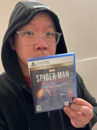 It's time for a giveaway! This is the ultimate edition of Miles Morales  which includes the remaster of Spider-Man for the PS5! To enter simply  comment