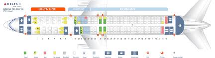 Seat Map Boeing 757 200 Delta Airlines Best Seats In Plane