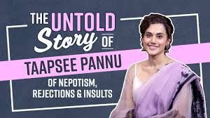 Taapsee pannu is an indian actress and model who works mainly in telugu, tamil, malayalam and hindi films. Taapsee Pannu S Shocking Untold Story I Was Called Panauti Was Hit With A Coconut Ep 02 Youtube
