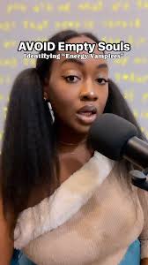 SIGNS OF AN EMPTY SOUL⬇️ 1. Habitually negative 2. Disloyal & Non committal  3. You feel drained after dealing with them 4. They do intentionally  malicious things 5. They're always going overboard