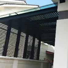 Polycarbonate eco roofing, polycarbonate corrugated sheet, polycarbonate emboss sheet. Modern Awning Design Malaysia