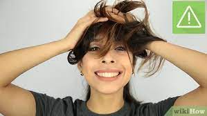 Comment se faire une frange sans se couper les cheveux ? 3 Manieres De Faire Une Fausse Frange Wikihow