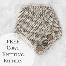 Free hat knitting patterns with bulky yarn. Free Scarf Cowl Knitting Pattern Trust Brome Fields
