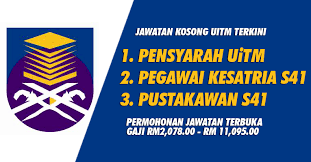 Sila nyatakan 'jawatan kosong uitm' semasa pembelian nombor pin di kaunter bsn. Jawatan Kosong Di Cawangan Uitm Terbuka Kelayakan Ijazah Jobcari Com Jawatan Kosong Terkini