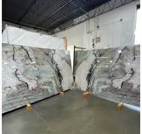 China Customized Acquamare Crystal Quartzite Slabs ...