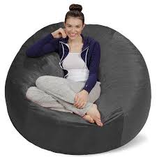 Sofa Sack Memory Foam Bean Bag Chair 5 Ft Walmart Com In 2020 Bean Bag Chair Cool Bean Bags Bean Bag Chair Kids
