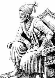 Shivaji Maharaj Black White Images Hd Pin On Shivaji Maharaj Drawing