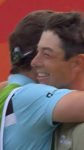 After missing his last three cuts, @Viktor_Hovland co-leads entering the  final round @ValsparChamp.