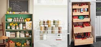 But after just a few weeks, i realized i couldn't easily see (or reach!) into the backs of the upper cabinets, causing a lot of frustration on grocery days and at meal times. 23 Kitchen Pantry Ideas For Small Spaces Or No Space At All