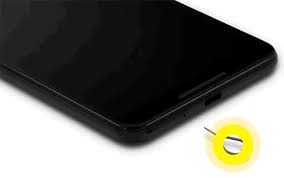 Place the new sim card into the tray—it will fit only one way, because of the notch. Google Pixel 3 Insert Remove Sim Card Verizon