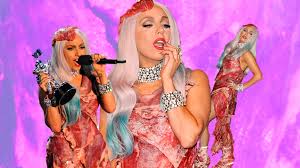 Pop star lady gaga has made the headlines again for wearing a dress made of slabs of meat to the mtv video music awards in la. Lady Gaga S Meat Dress Turns 10 15 Things You Never Knew About The Iconic Outfit Huffpost Uk
