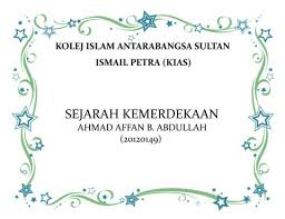 Maklumat kekosongan ini adalah seperti yang diiklankan. Kolej Islam Antarabangsa Sultan 4