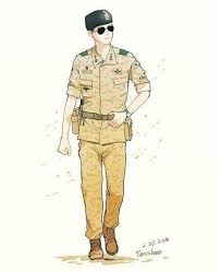  Song Joong Ki Fanart Kdrama Descendantsofthesun Kartun Animasi Sketsa