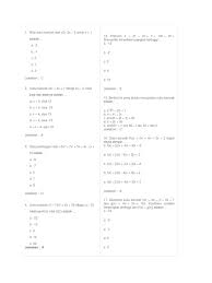 Soal dan pembahasan polinomial matematika sma kelas xi. Soal Pilihan Ganda Suku Banyak