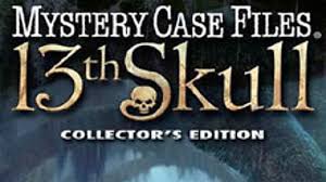 13th skull collector's edition bonus game: Mystery Case Files 13th Skull Collector S Edition Macgamestore Com
