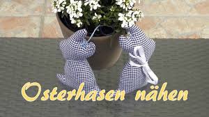 Osterhasen basteln und nahen schnittmuster und. Osterhasen Nahen Anleitungen Und Videos Geolino