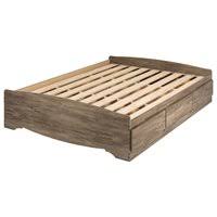 Check spelling or type a new query. Prepac Salt Spring King Platform Storage Bed With 6 Drawers In Drifted Gray Dbk 8400 K