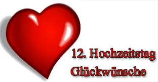 12 Hochzeitstag Glückwünsche Sprüche Und Texte Kostenlos