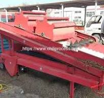 Automatic Harvested Chili Pepper Sorting and Cleaning Line