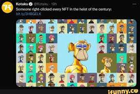 Kotaku Someone Right Clicked Every Nft In The Heist Of The Century