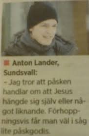 April 24, 1991 birth place: Erik Sahlin On Twitter Anton Lander Varfor Firar Vi Pask Jesus Hangde Val Sig Sjalv Eller Nagot Landie51 Nhlse Timra Oilers Shl Http T Co T7leeind36