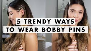 Alibaba.com offers 2,765 hairpin styles products. 5 Trendy Ways To Wear Bobby Pins Luxy Hair Youtube