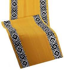 Amazon Com Mustard South African Table Runner Kitchen Linens Kitchen Dining African Inspired Decor African Home Decor African Decor