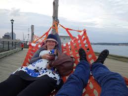 While you're there, why not relax in one of the waterfront hammocks? Halifax Wheredoyougo