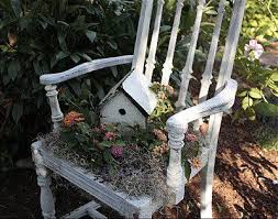 Mon Jardin Fleuri Chaises Deco Fleuries Idee Deco Jardin Decoration Jardin Deco Jardin
