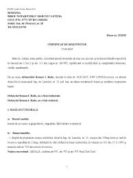 Certificatele de mostenire pentru terenurile incluse in programul national de cadastru si inregistrare sistematica se fac fara ca oamenii sa plateasca. Calculator Taxe Notariale Certificat De Mostenitor