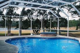 A screened pool enclosure will help keep your pool cleaner and in return decreasing your gulf coast patio & screens custom builds pool enclosures to fit your space and come in a variety of. Pool Enclosures Alabama Pool Screen Pool Protection Florida Summerdale Alabama
